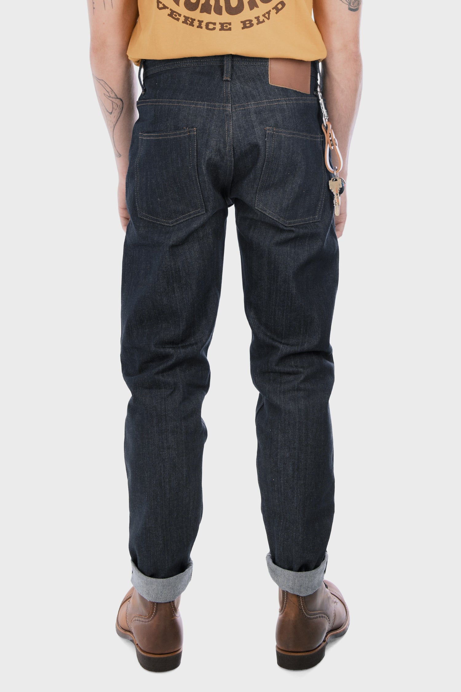 Unbranded Relaxed Tapered Fit in Indigo - Philistine