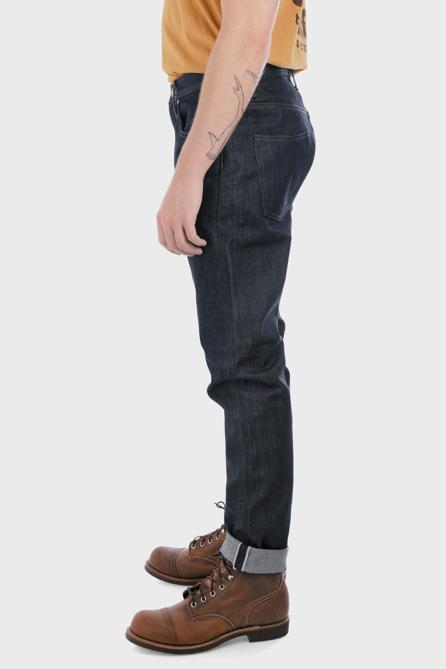 Unbranded Relaxed Tapered Fit in Indigo - Philistine