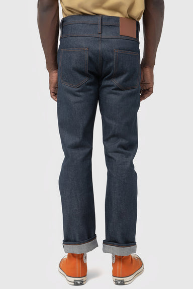 Men's Unbranded Straight Fit Selvedge Jean in Indigo