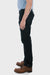 Unbranded Tapered Fit Chino in Black - Philistine