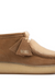 Women's Clarks Originals Wallabee Wedge in Light Tan Suede