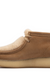 Women's Clarks Originals Wallabee Wedge in Light Tan Suede