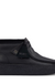 Women's Clarks Originals Wallabee Cup Boot in Black Leather