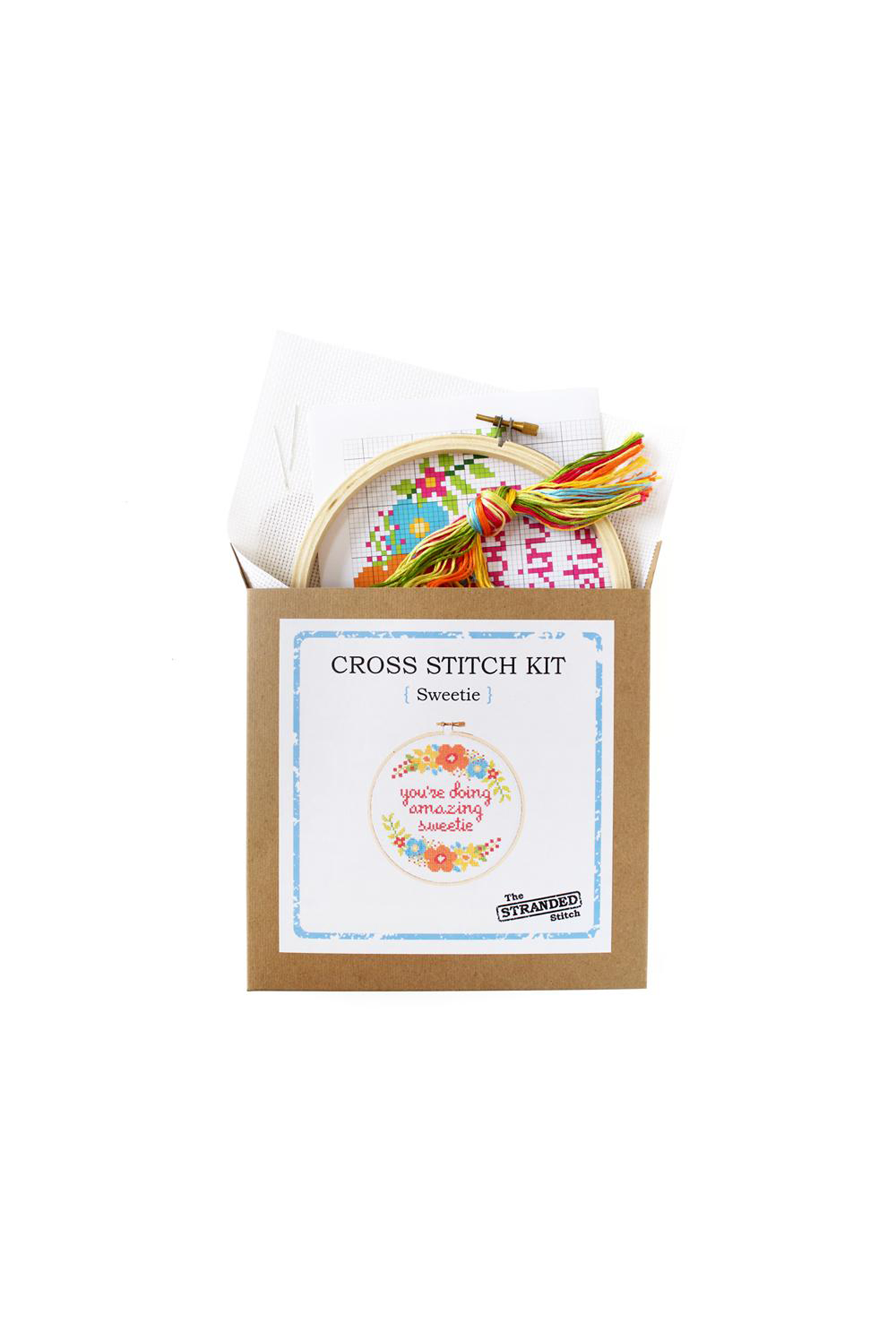 You're Doing Amazing Sweetie DIY Cross Stitch Kit