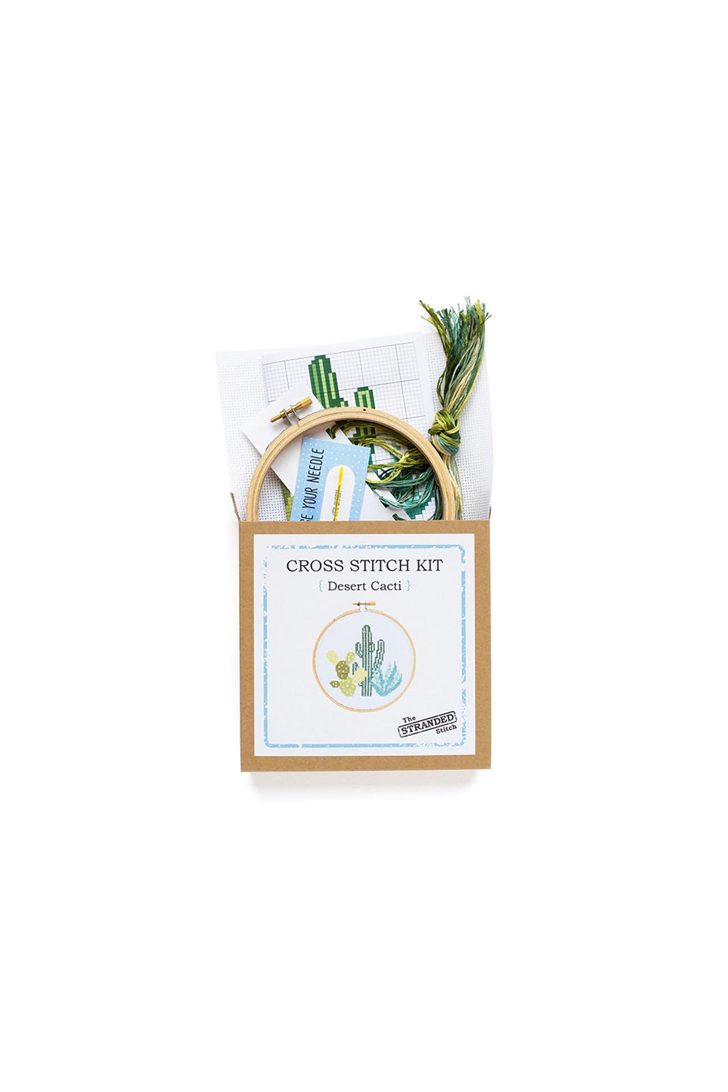Desert Cacti DIY Cross Stitch Kit
