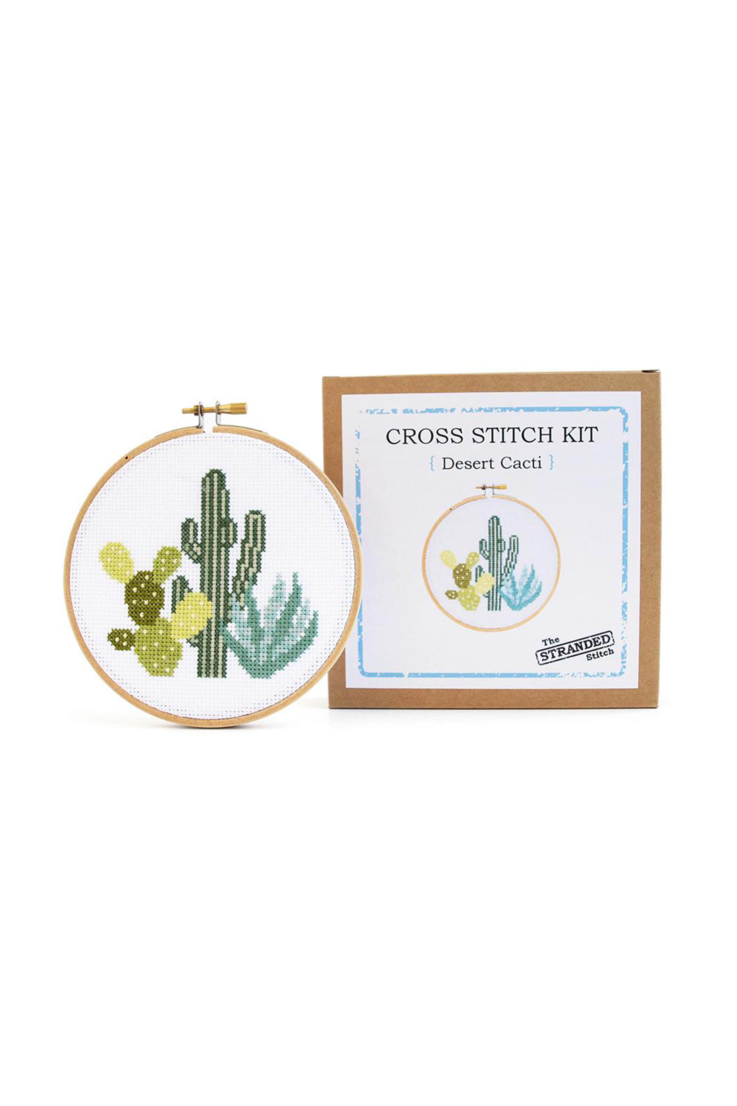 Desert Cacti DIY Cross Stitch Kit
