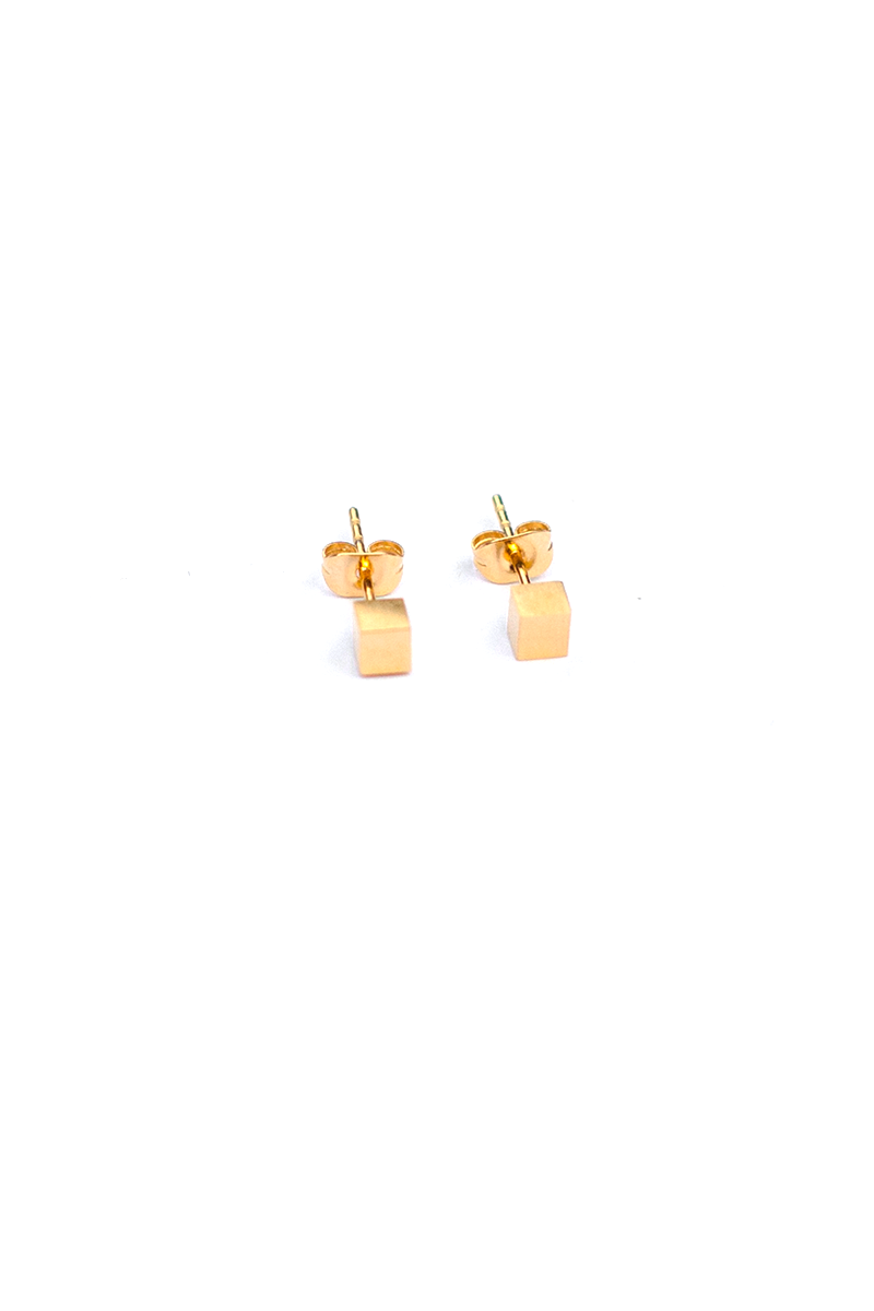 Cube Stud Earring - Philistine