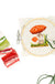 Kikkerland Mini Cross Stitch Mushroom Embroidery Kit