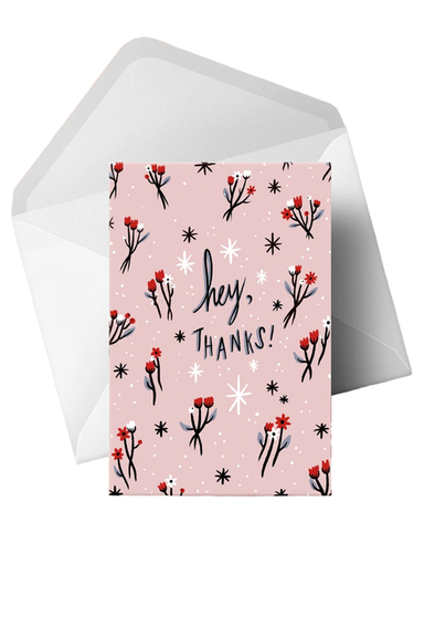 Hey Thanks Card - Philistine