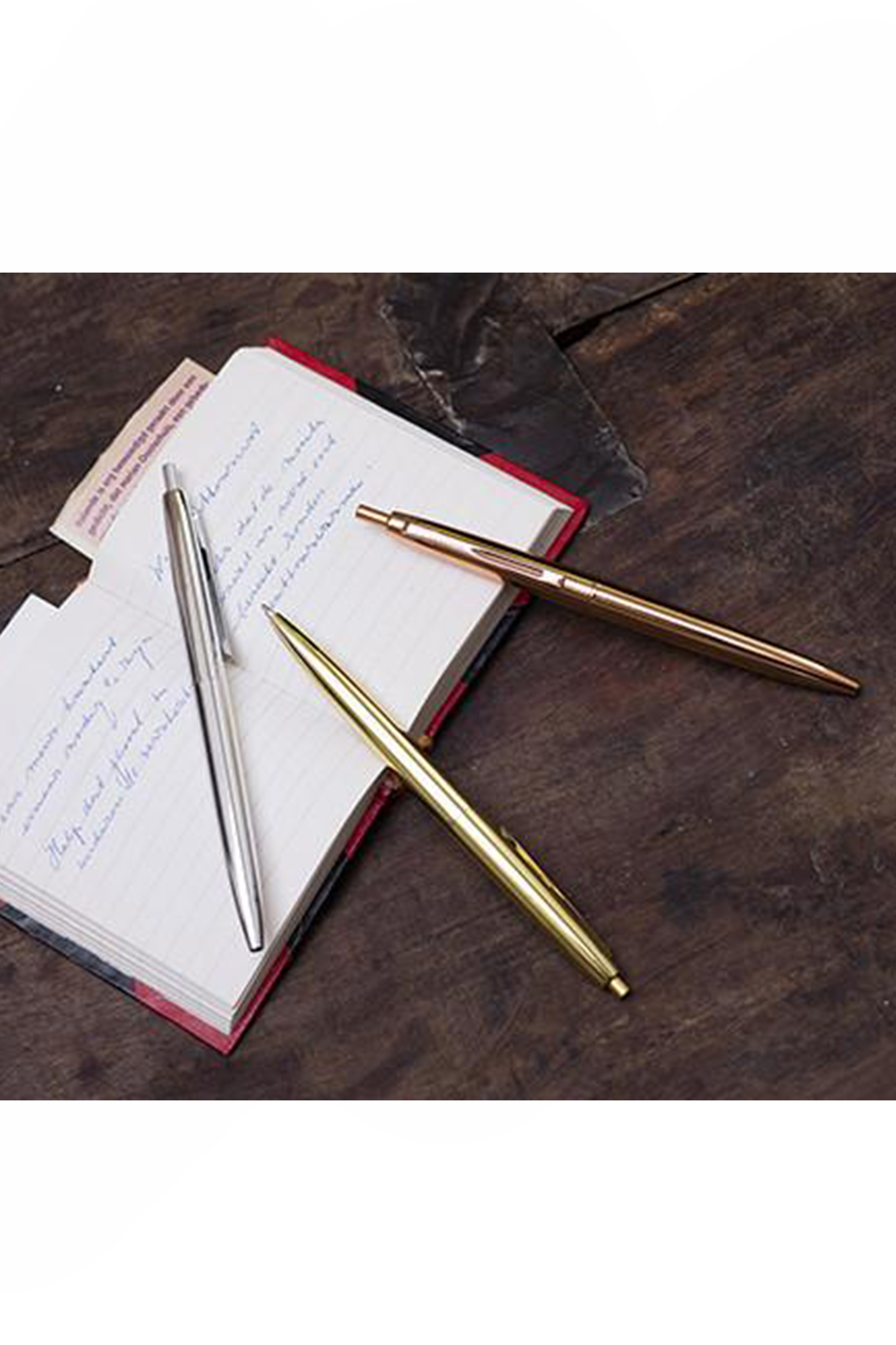 Set of 3 Metallic Retro Pens