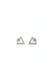 Open Triangle Stud Earring - Philistine