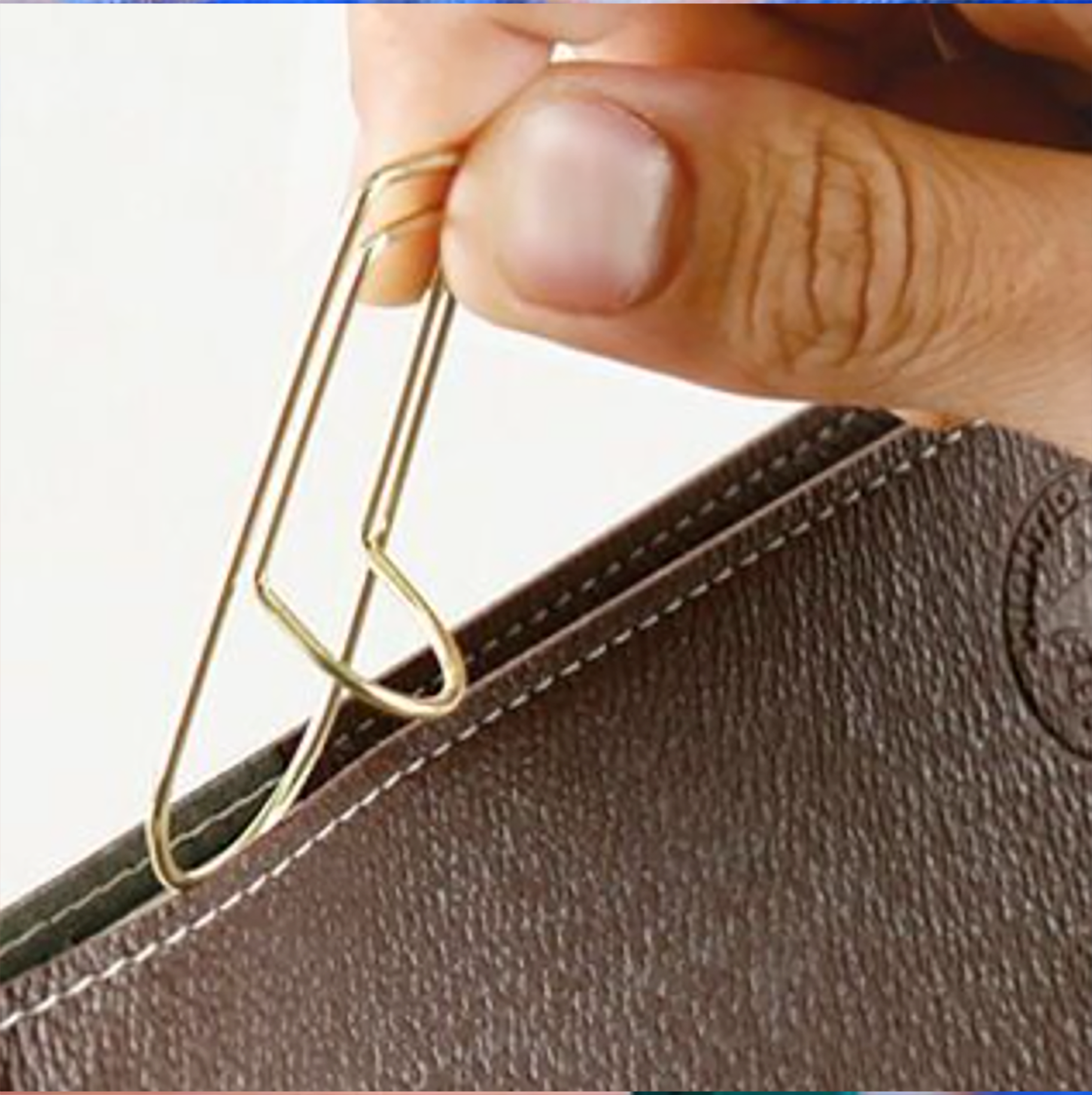 Pen Hook Clip in Gold