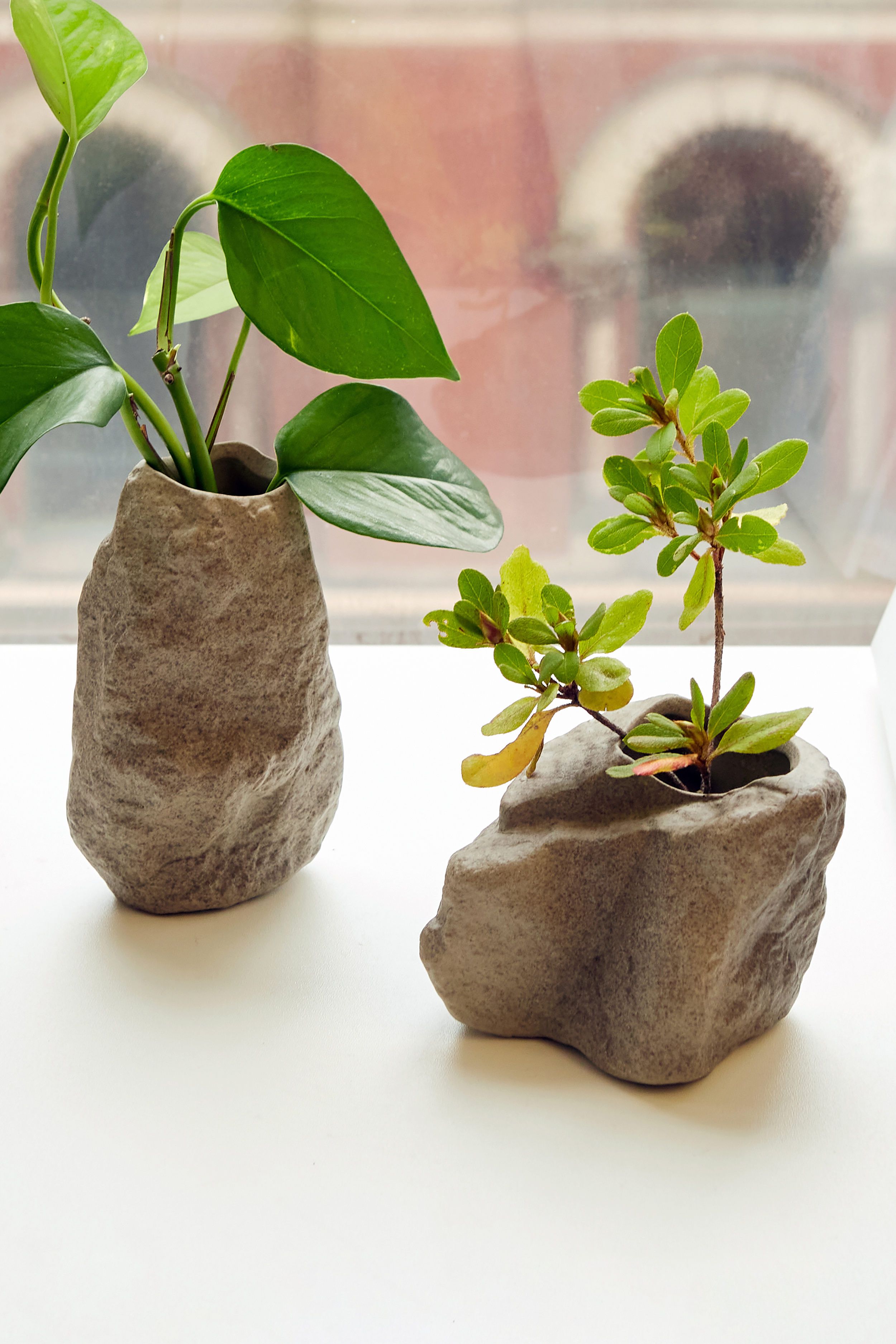 Short Rock Vase