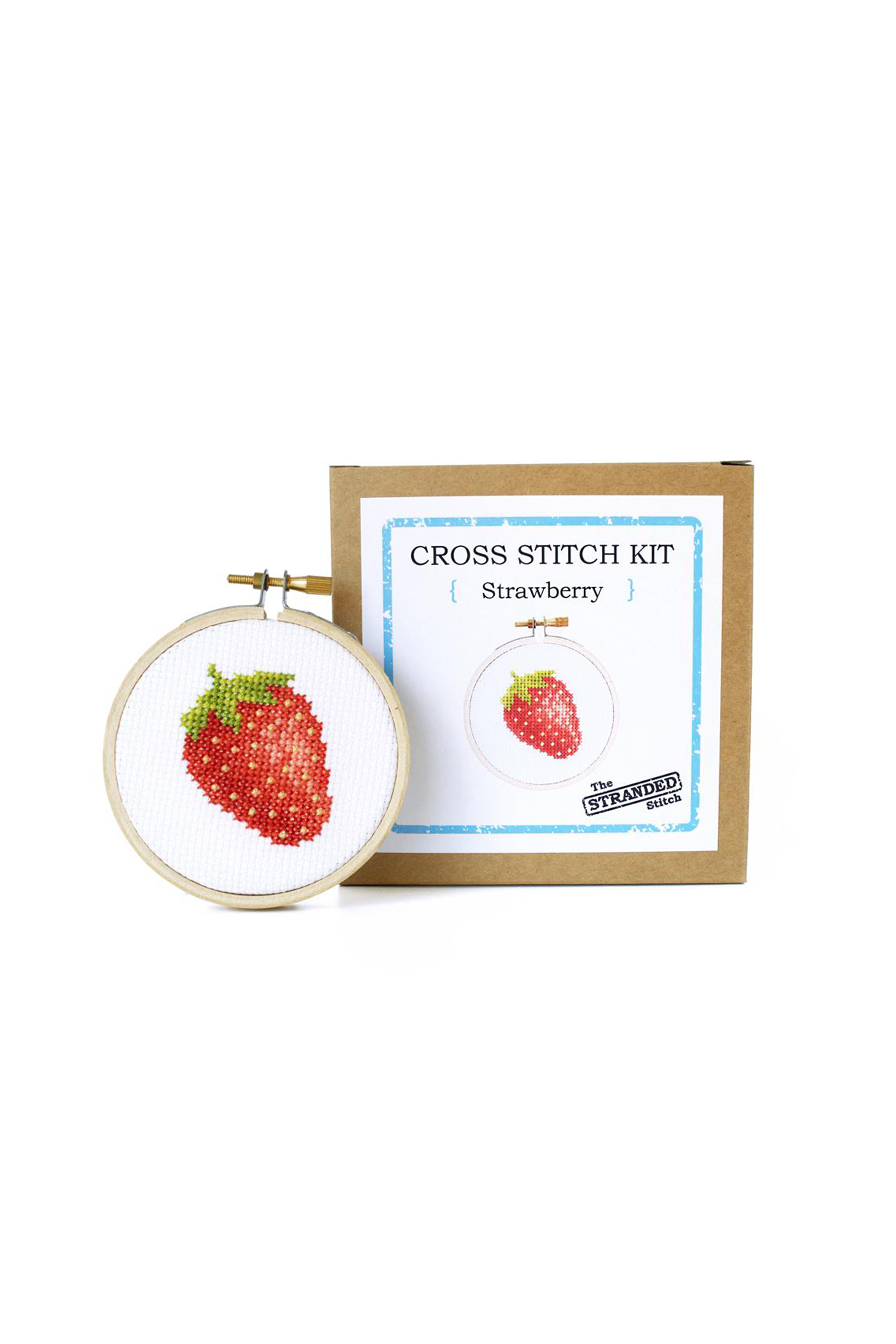 Strawberry DIY Cross Stitch Kit