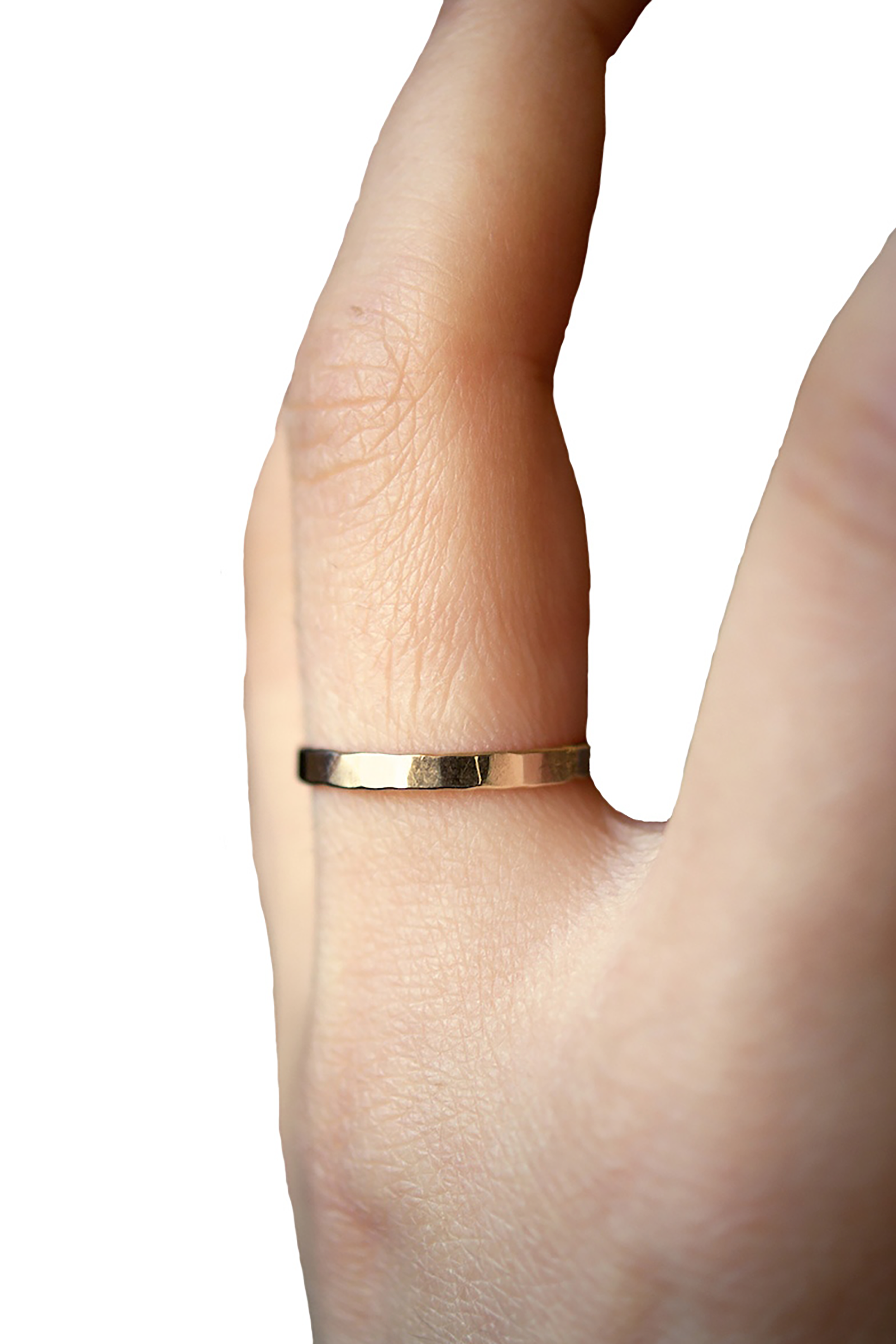 Extra Thick Stacker in Gold