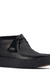 Women's Clarks Originals Wallabee Cup Boot in Black Leather
