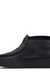 Women's Clarks Originals Wallabee Cup Boot in Black Leather